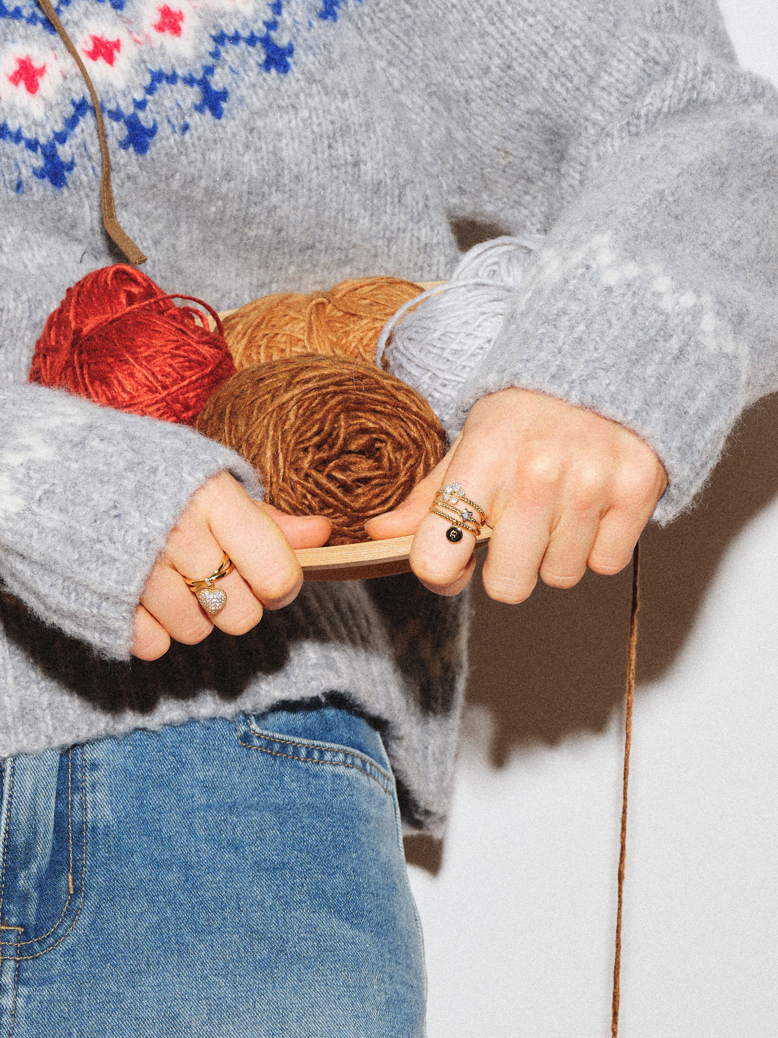 Starlight & Bloom Stacking Rings