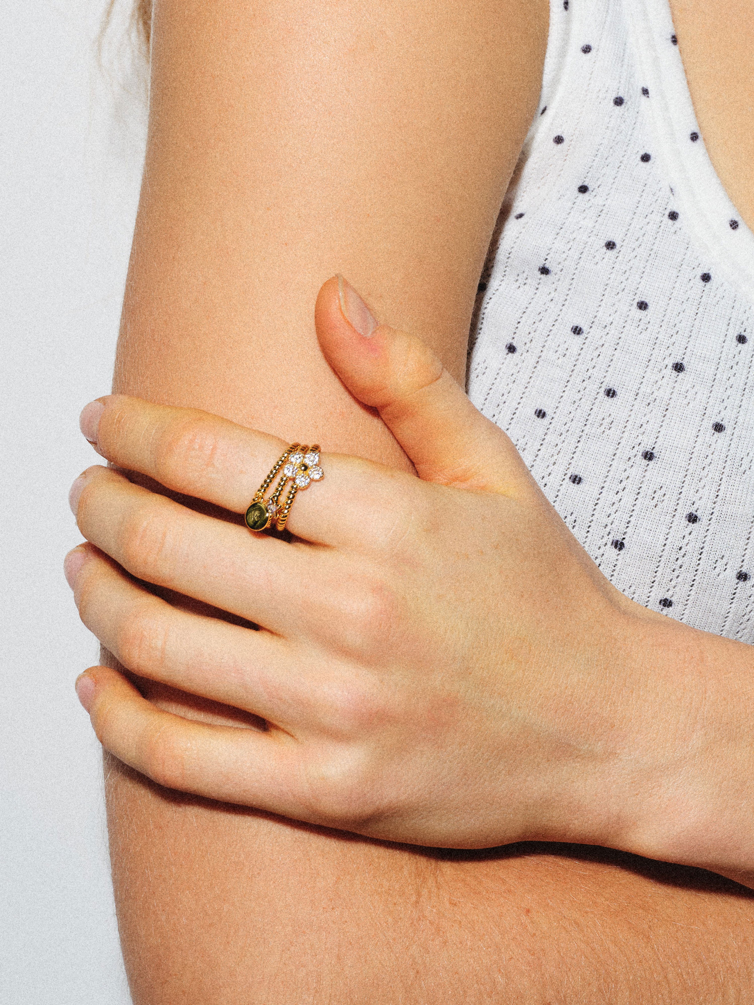 Starlight & Bloom Stacking Rings