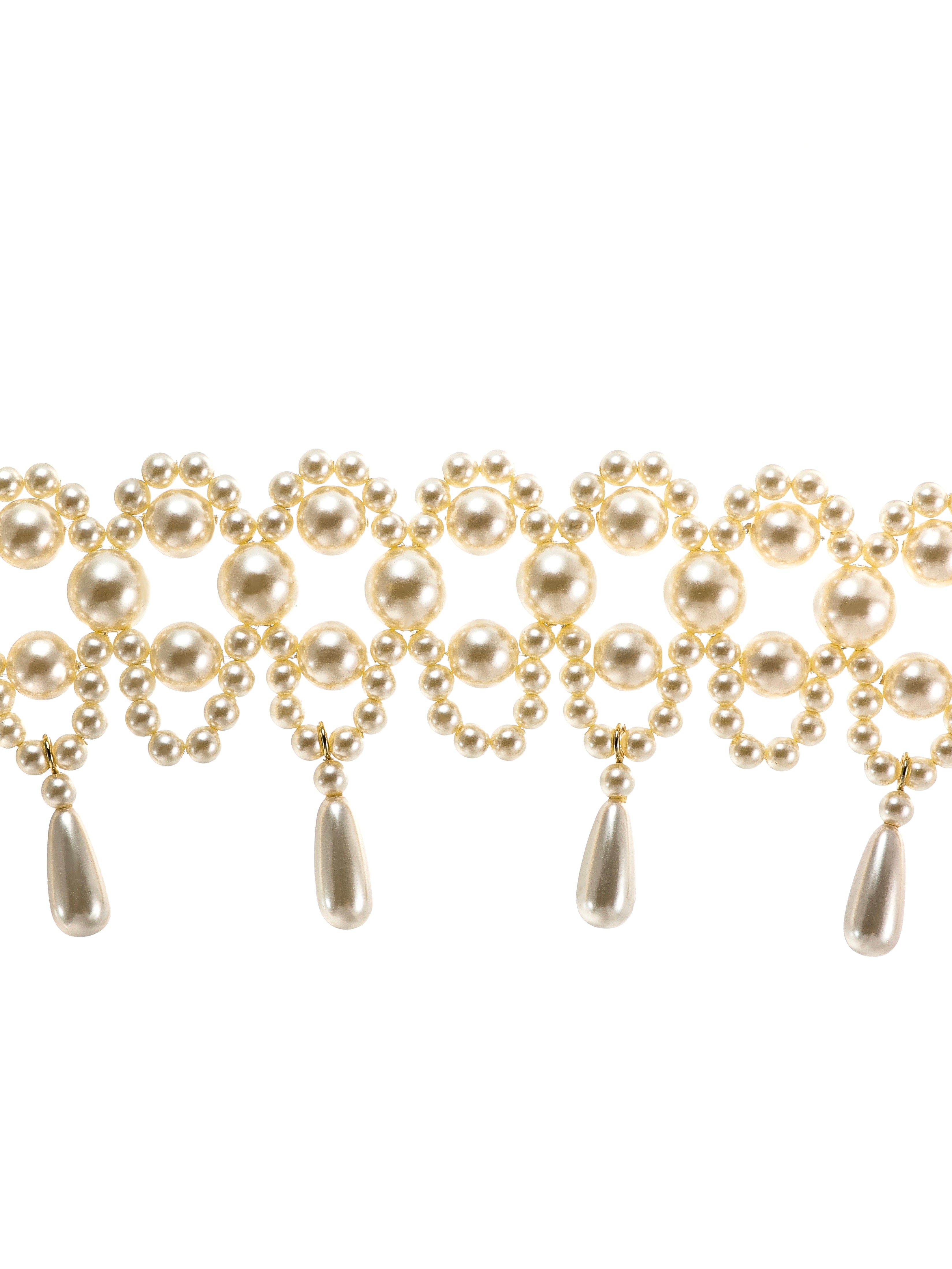Eugenie Pearl Ribbon Choker