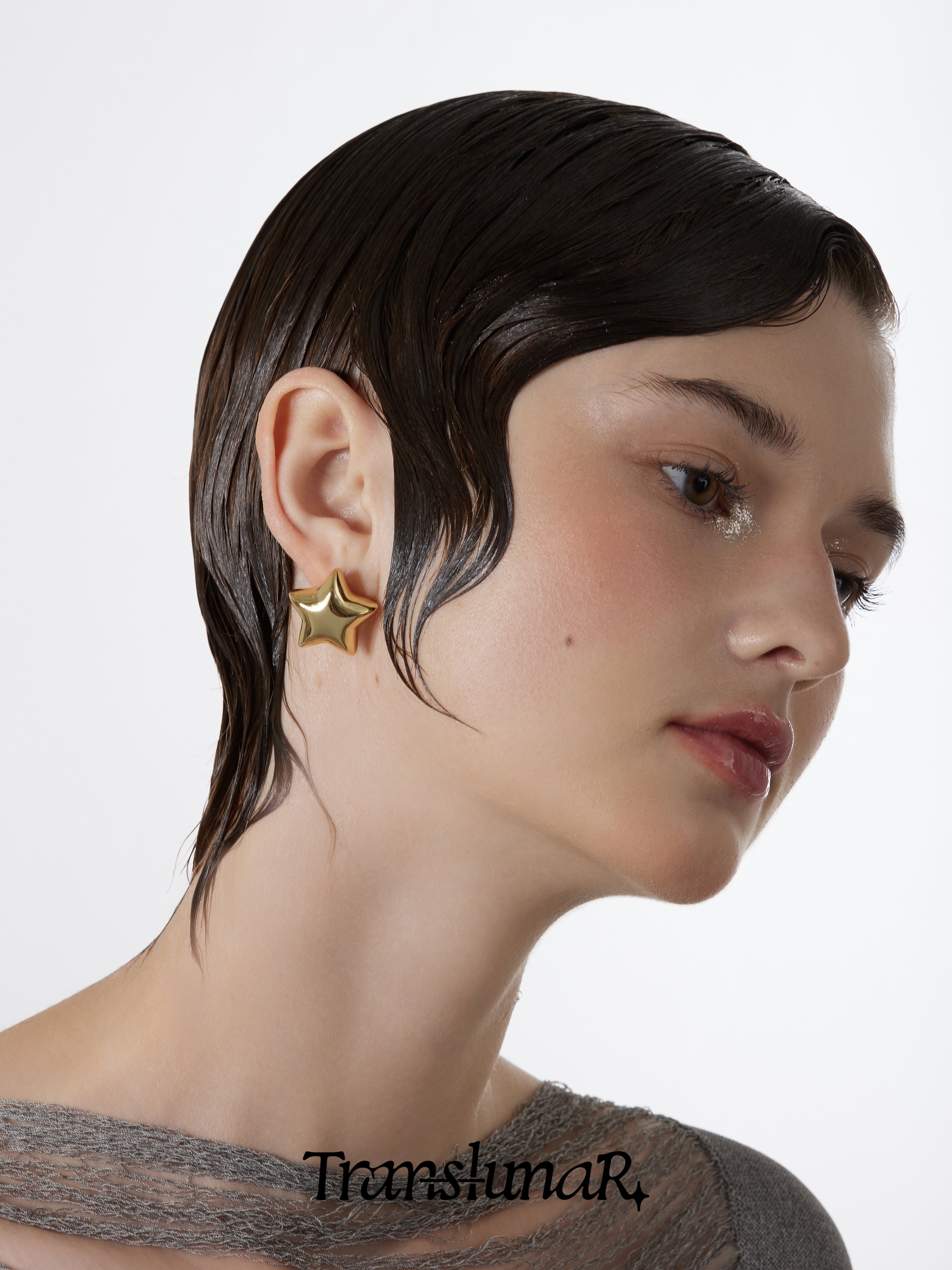 Diana Star Motion Earrings